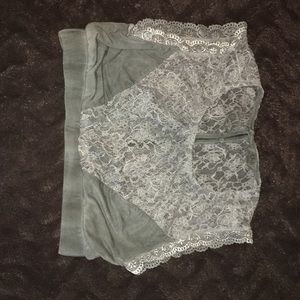Grey Lace Bralette
